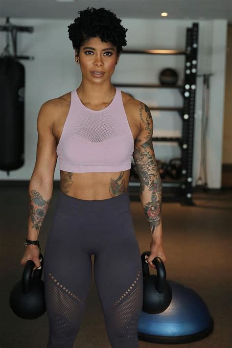 black female fitness models